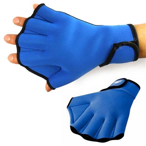 swimming gloves