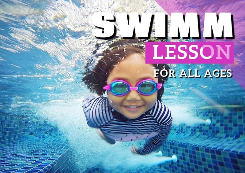تعليم السباحة للاطفال