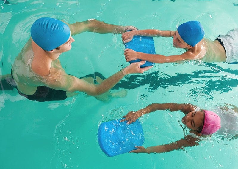 Swimming lessons for children 